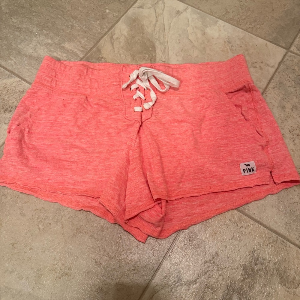 PINK Victoria's Secret Pink Athletic Shorts with Drawstring Waist